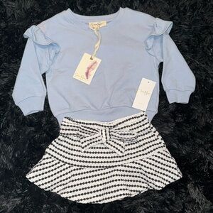 💜🌟 Jessica Simpson: Girls 18M, Top & Skort Set💜🌟